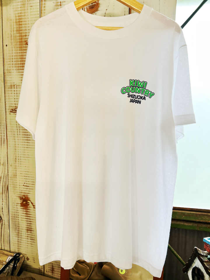 「キウイカントリーの仲間たちTシャツ(白)：Ｔ-original」商品写真 2