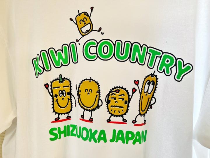 「キウイカントリーの仲間たちTシャツ(白)：Ｔ-original」商品写真 3