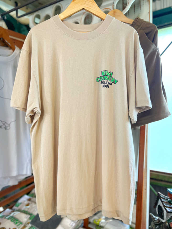 「キウイカントリーの仲間たちTシャツ(ベージュ)：Ｔ-original-ｂ」商品写真 2